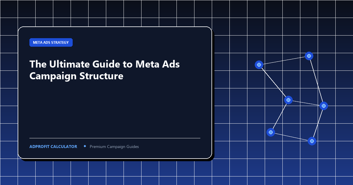 The Ultimate Guide to Meta Ads Campaign Structure Featured Image